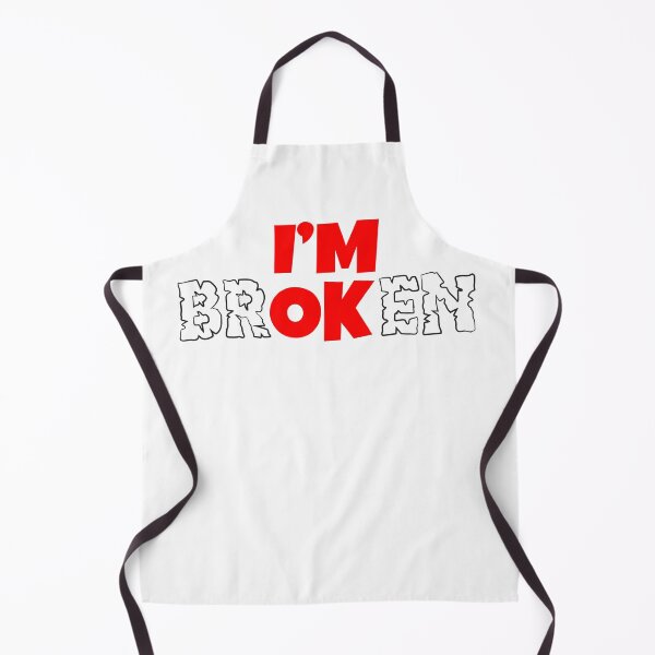Item preview, I'm BrOKen Mental Health Anti Anxiety Awareness designed and sold by Moonpie90.