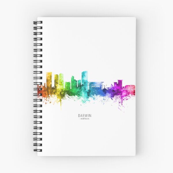 Artikelvorschau, Darwin Australia Skyline entworfen und verkauft von ArtPrints.