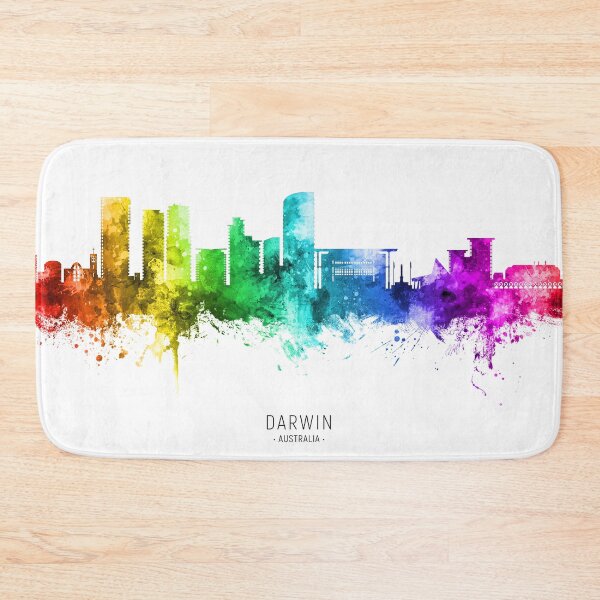 Artikelvorschau, Darwin Australia Skyline entworfen und verkauft von ArtPrints.