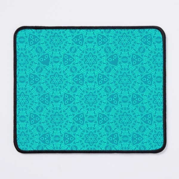 Item preview, Turquoise geometric pattern designed and sold by aleksmm-11.