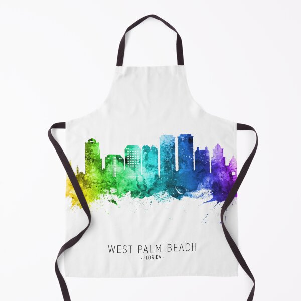 Item preview, West Palm Beach Florida Skyline designed and sold by ArtPrints.