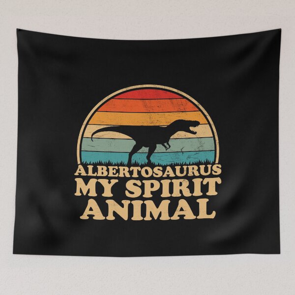 Item preview, Albertosaurus Is My Spirit Animal Dinosaur Vintage Retro designed and sold by mBshirts.