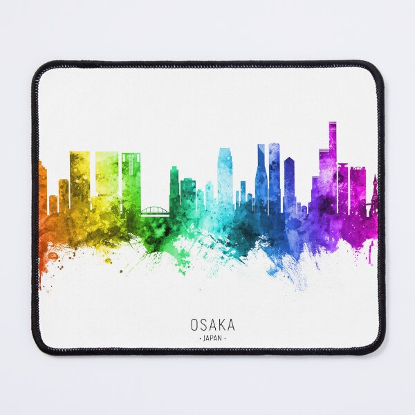 Item preview, Osaka Japan Skyline designed and sold by ArtPrints.