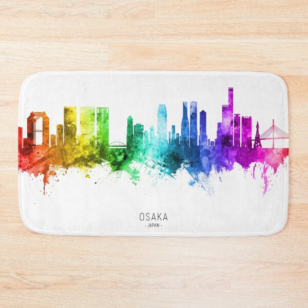 Item preview, Osaka Japan Skyline designed and sold by ArtPrints.