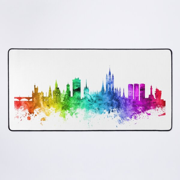 Item preview, Aberdeen Scotland Skyline designed and sold by ArtPrints.