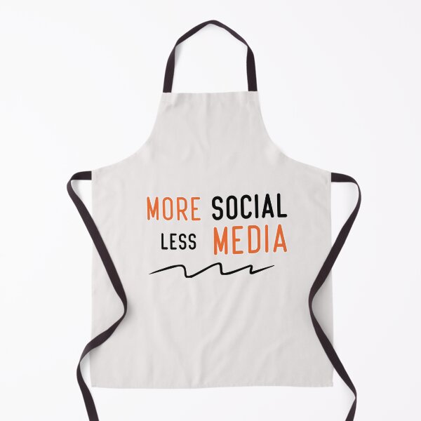Item preview, more social less media designed and sold by Crystakim.