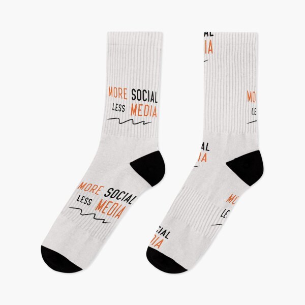 Item preview, more social less media designed and sold by Crystakim.