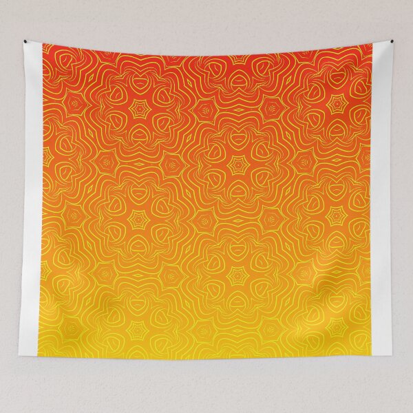 Item preview, Red and yellow geometric pattern designed and sold by aleksmm-11.