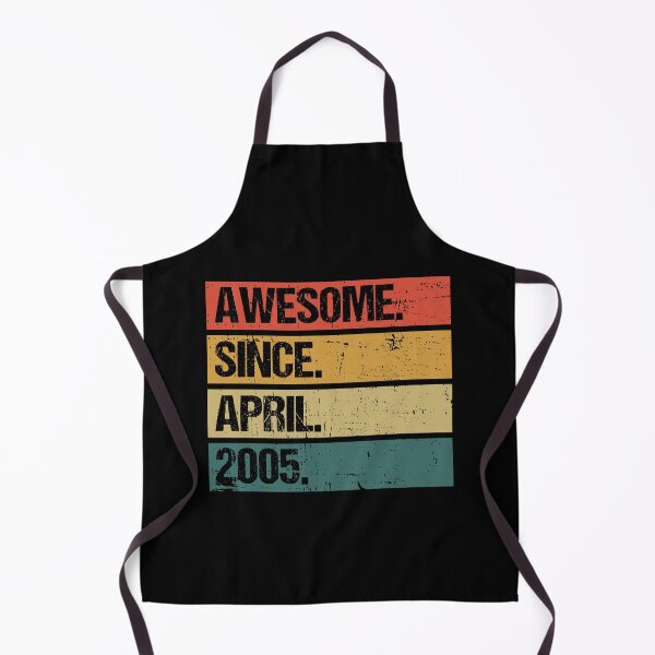 Item preview, 17th Birthday Gift: Awesome Since April 2005, Retro 2005 April Birthday designed and sold by AMINE ★★★★★.