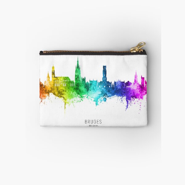 Item preview, Bruges Belgium Skyline designed and sold by ArtPrints.