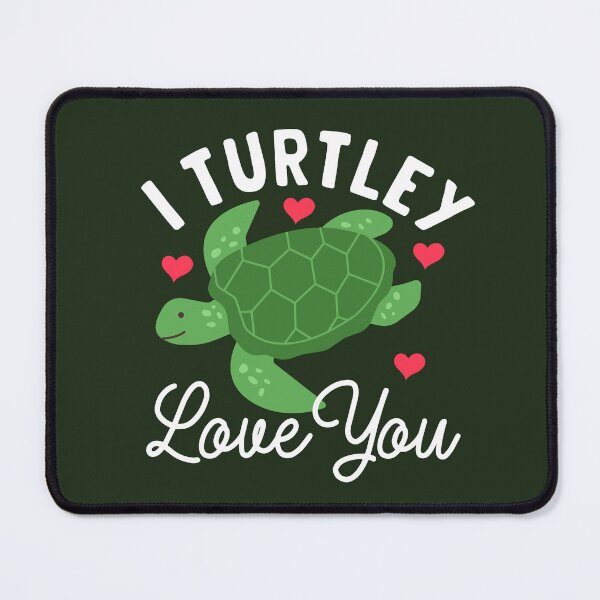 Item preview, I Turtley Love You Cute Turtle With Hearts Funny Turtles Lover designed and sold by Fleyshop.