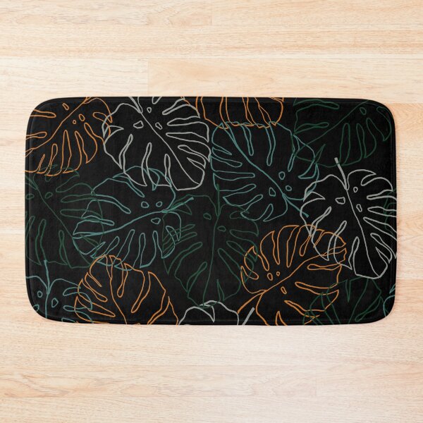 Item preview, Tropical Leaf Black designed and sold by Agavestampas.