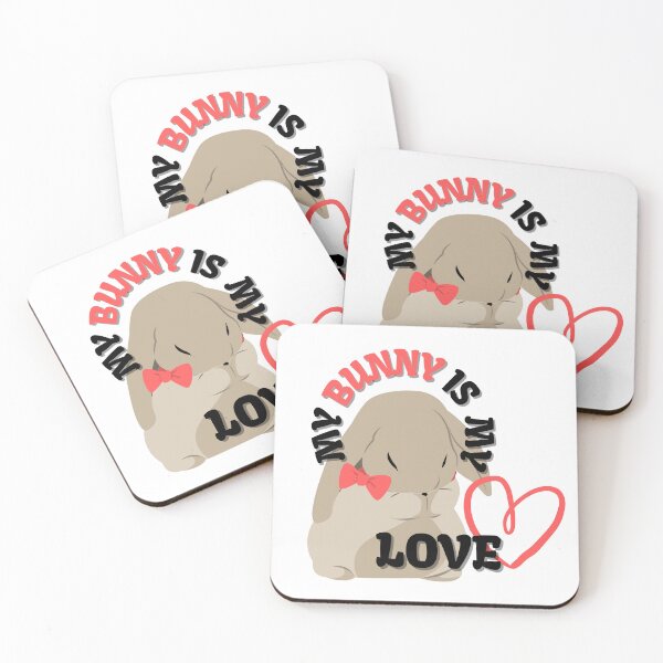 Item preview, MY BUNNY IS MY LOVE designed and sold by HSJdesignseu.