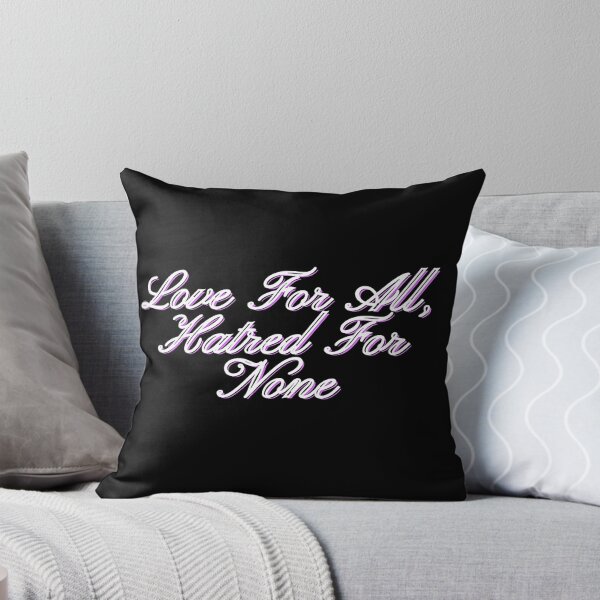 Item preview, Love For All, Hatred For None t-shirt designed and sold by atpshop.