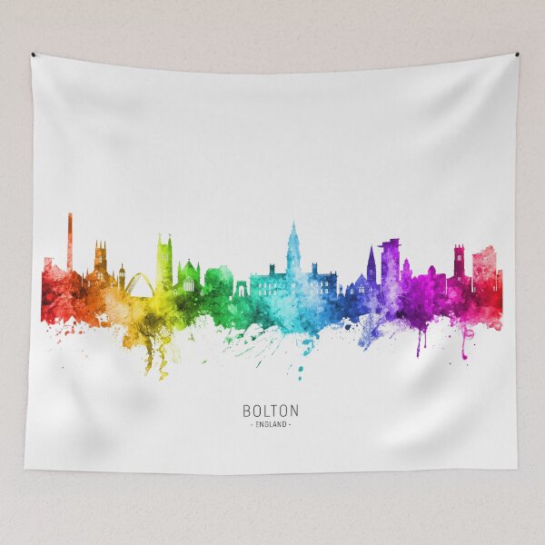 Item preview, Bolton England Skyline designed and sold by ArtPrints.
