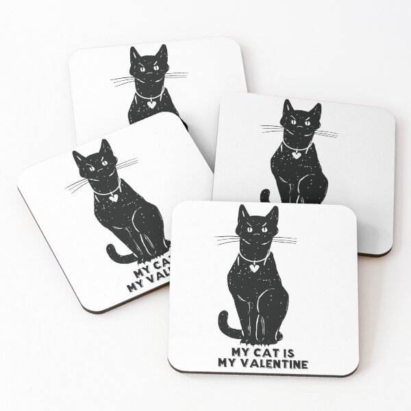 Item preview, My Cat Is My Valentine T-Shirt designed and sold by Gift Windo.