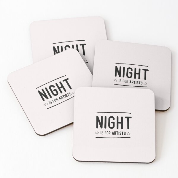Item preview, night is for artists designed and sold by Crystakim.