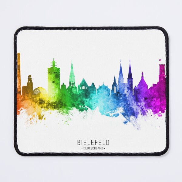 Item preview, Bielefeld Germany Skyline designed and sold by ArtPrints.