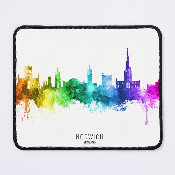 Item preview, Norwich England Skyline designed and sold by ArtPrints.