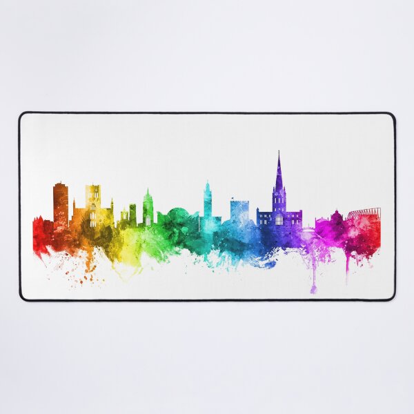 Item preview, Norwich England Skyline designed and sold by ArtPrints.