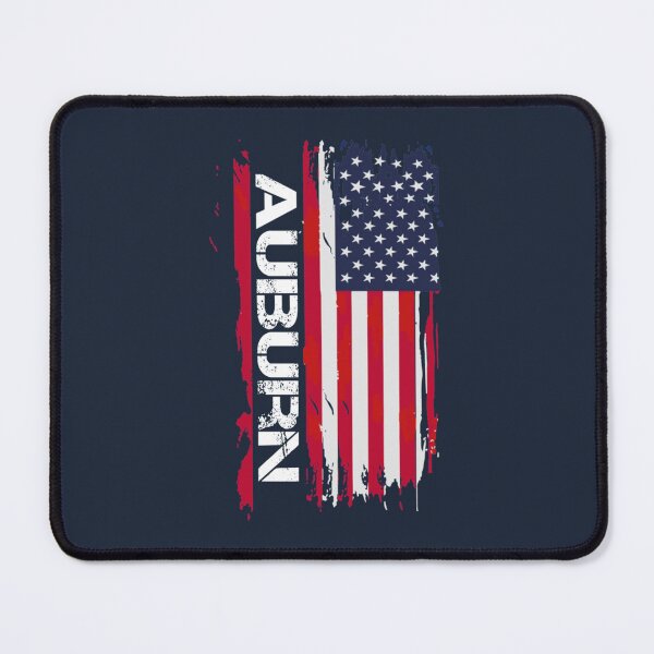 Item preview, Auburn Vintage Font USA Flag   designed and sold by minipopfrl.