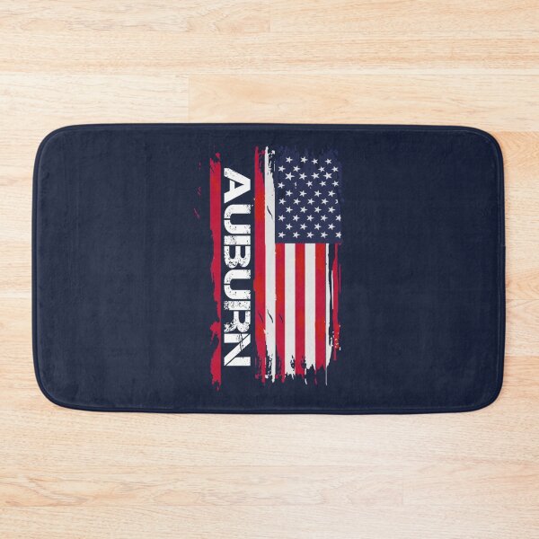 Item preview, Auburn Vintage Font USA Flag   designed and sold by minipopfrl.