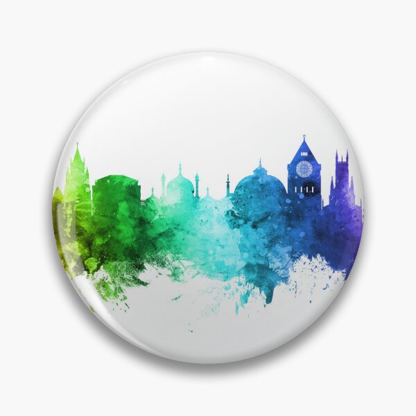 Item preview, Brighton England Skyline designed and sold by ArtPrints.