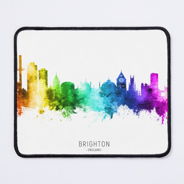 Item preview, Brighton England Skyline designed and sold by ArtPrints.