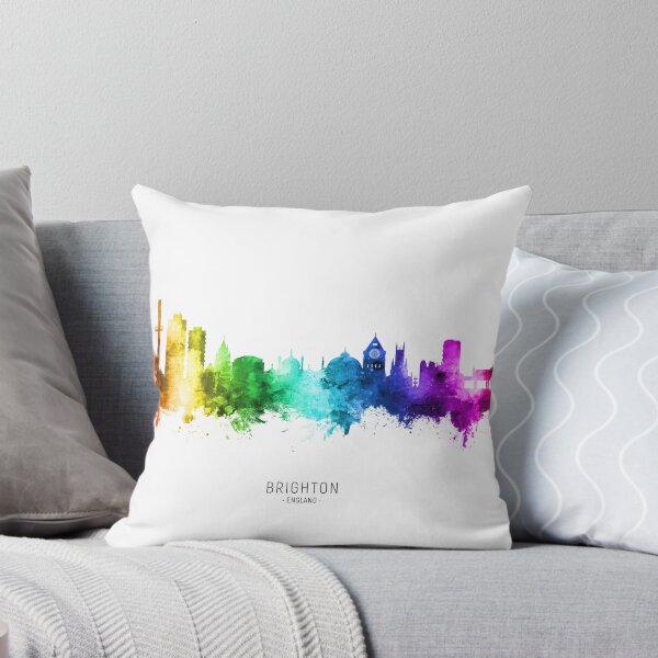 Item preview, Brighton England Skyline designed and sold by ArtPrints.