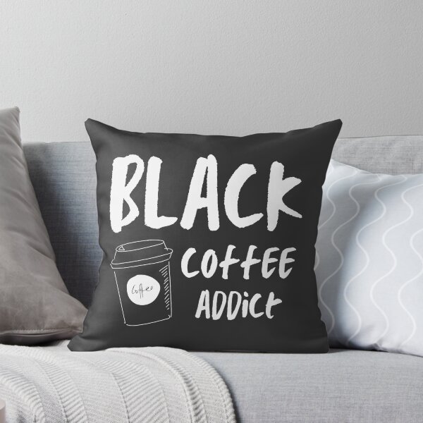 Item preview, Black Coffee Addict, Funny Coffee Lover designed and sold by calalassy.