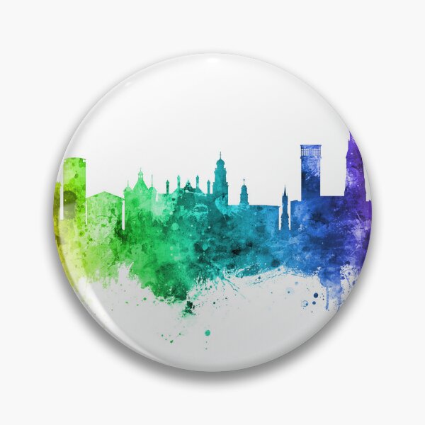 Item preview, Leicester England Skyline designed and sold by ArtPrints.