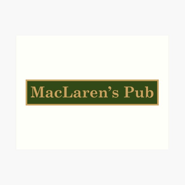 MacLaren's Pub Art Print