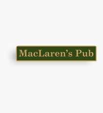 MacLaren's Pub Leinwanddruck