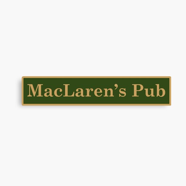 MacLaren's Pub Canvas Print