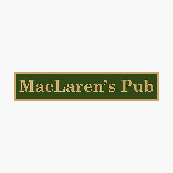 MacLaren's Pub Photographic Print