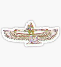 Isis egyptian goddess Sticker