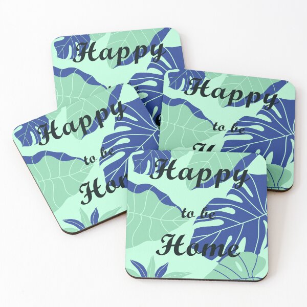 Item preview, Copy of Happy to be home bluish green designed and sold by Kristaine.