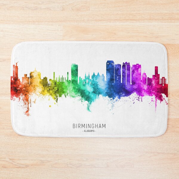 Artikelvorschau, Birmingham Alabama Skyline entworfen und verkauft von ArtPrints.