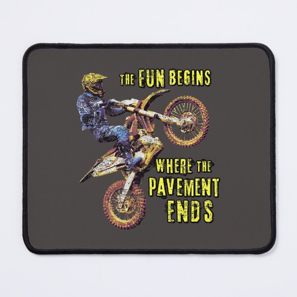 Item preview, The Fun Begins Where the Pavement Ends - Cool Offroad Design designed and sold by PinkDonutTees.