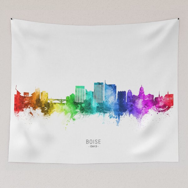 Item preview, Boise Idaho Skyline designed and sold by ArtPrints.