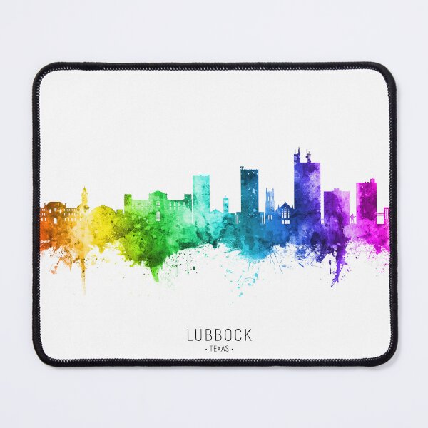 Item preview, Lubbock Texas Skyline designed and sold by ArtPrints.