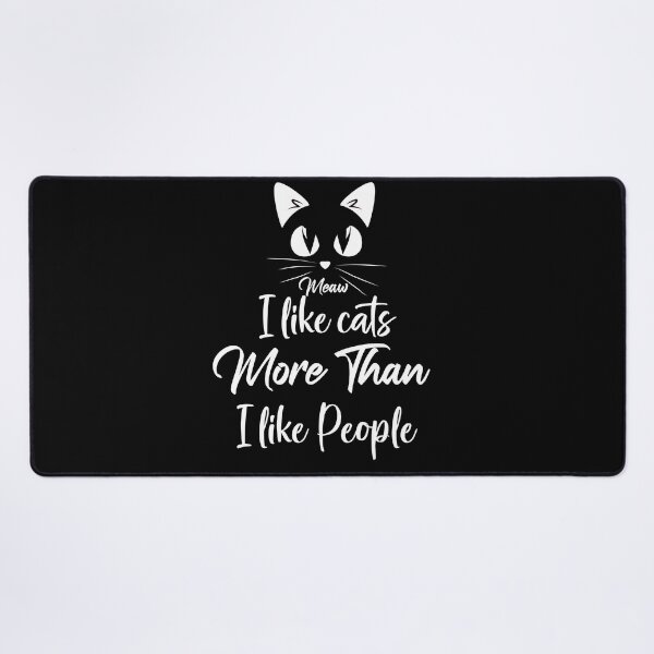 Item preview, i like cats more than people Cat Lovers ailurophile : valentine's day gift ideas for lovers couples, Ailurophile, Happy Smile Fun Teacher, Resting And Relaxing and teacher valentines day . designed and sold by akiotatsuo.