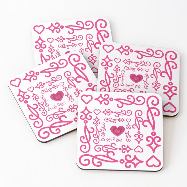 Item preview, Vintage pink pastel watercolor floral pattern  designed and sold by PRETTY-PEARLS.