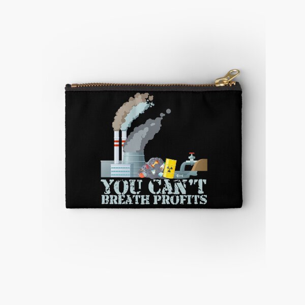 Item preview, You Can't Breath Profits Climate Change designed and sold by thingsandthings.