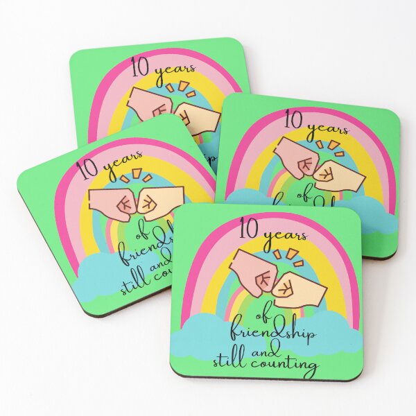 Item preview, Solid ten years of friendship and still counting designed and sold by Yaatra.