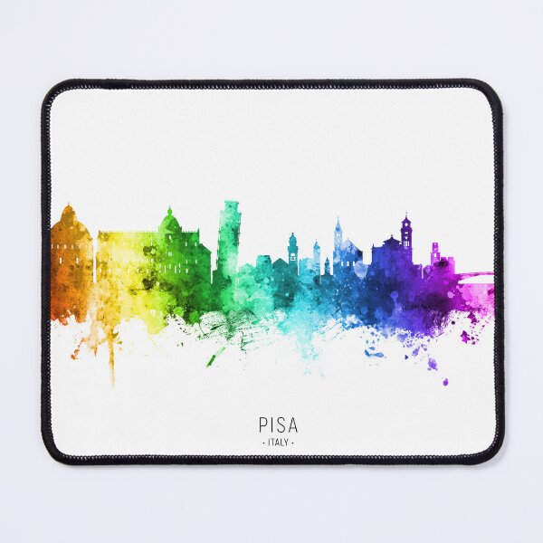 Item preview, Pisa Italy Skyline designed and sold by ArtPrints.
