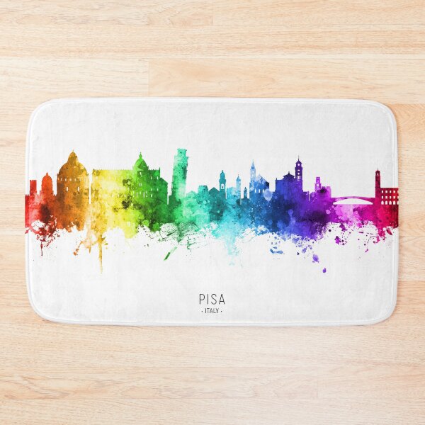 Item preview, Pisa Italy Skyline designed and sold by ArtPrints.