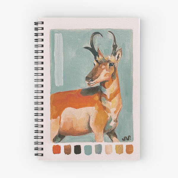 Item preview, pronghorn oil palette designed and sold by sophunart.