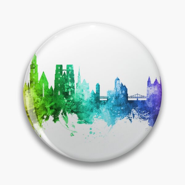 Item preview, Wroclaw Poland Skyline designed and sold by ArtPrints.