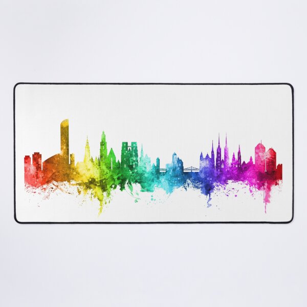 Item preview, Wroclaw Poland Skyline designed and sold by ArtPrints.
